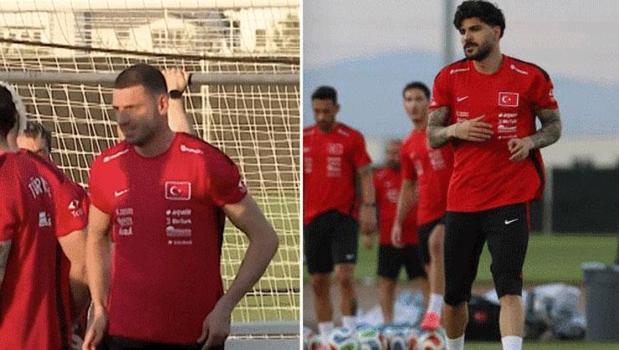 A Milli Takım’da Merih Demiral ve Eren Elmalı’dan imaj değişikliği!)