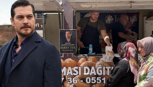 Sevenleri harekete geçti! Ölen 'Eşref Tek' için lokma dağıttılar)