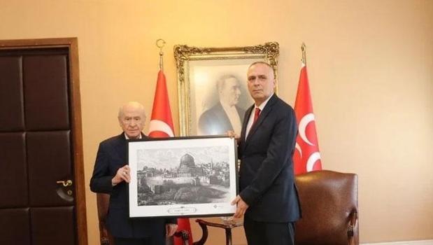 Özel Harekat Başkanı Hayal’den Devlet Bahçeli'ye ziyaret)