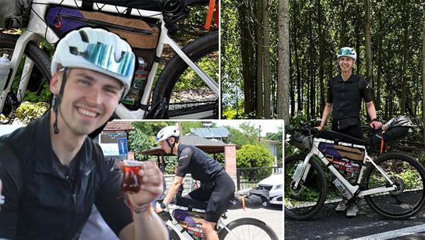 Doktorlar yaşaması imkansız dedi, ilik kanserini yenip kendini yollara attı! 5 yıldır pedal çeviriyor, rotasını Türkiye'ye çevirdi!)