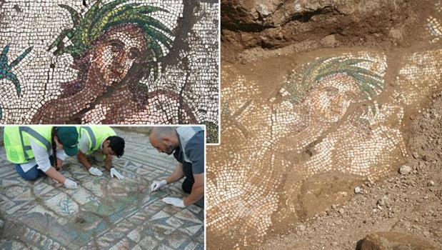 Bakan Ersoy'dan Aspendos müjdesi! MS 3. yüzyıla ait nadir bir nehir tanrısı betimlemesi ortaya çıkarıldı)