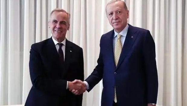 Cumhurbaşkanı Erdoğan, Kanada Başbakanı Carney ile görüştü)