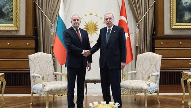 Cumhurbaşkanı Erdoğan, Bulgaristan Başbakanı Radev'i kabul etti)