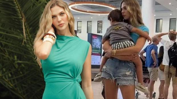 Yasemin Şefkatli'nin zor anları! 'Uçak korkum katlanarak gidiyor' diyerek paylaştı)