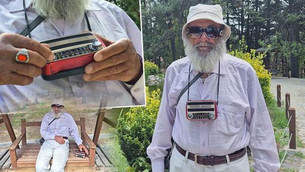 Ne telefonu var ne televizyonu! 76 yaşındaki Sait Amca yıllardır sadece onu kullanıyor)