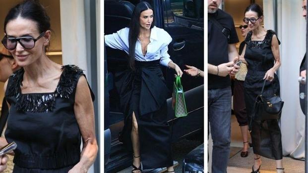 Yıllara meydan okuyan Demi Moore'un son hali olay oldu!)