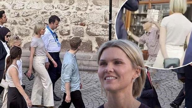 İzlanda Başbakanı Frostadottir’i gülümseten sürpriz! Esnaf o anları anlattı)