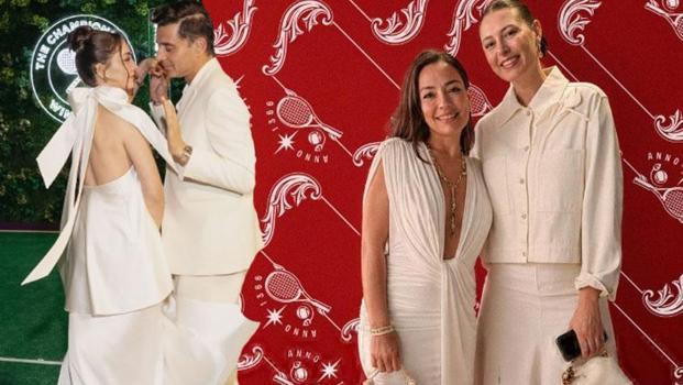 Zeynep Tuğçe Bayat dünyaca ünlü tenisçi Maria Sharapova ile bir arada!)