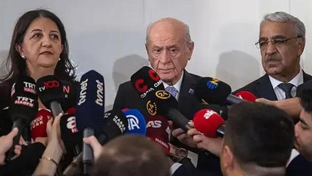 DEM Parti Heyeti, MHP lideri Bahçeli ile görüştü)