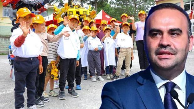 Bakan Kacır müjdeyi verdi! TÜBİTAK'tan köy okullarına bilim ve teknoloji desteği)