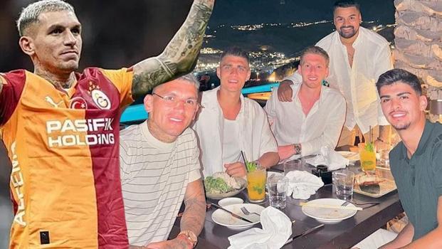 Galatasaray'ın yıldızı Lucas Torreira'dan takım arkadaşlarına jest!)