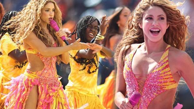 Dünya Kupası'na Shakira fiziği ve enerjisiyle damga vurdu!)