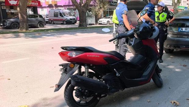 Yeni aldığı motosiklete 140 bin liralık ceza kesildi)