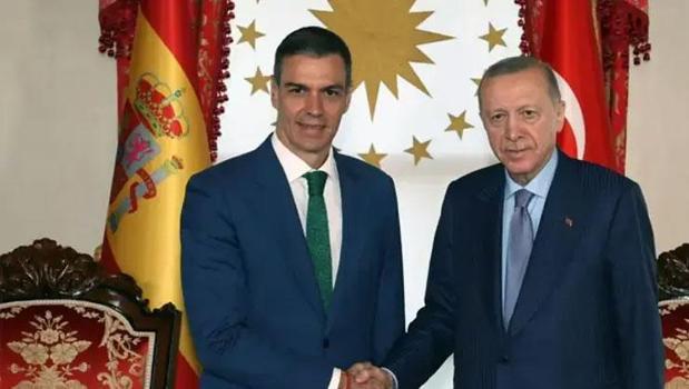 Cumhurbaşkanı Erdoğan, İspanya Başbakanı Pedro Sanchez ile görüştü)