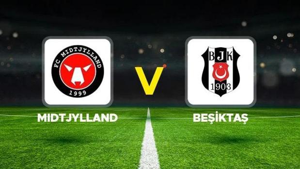 Beşiktaş'ın rakibi Midtjylland! İlk 11'ler belli oldu)
