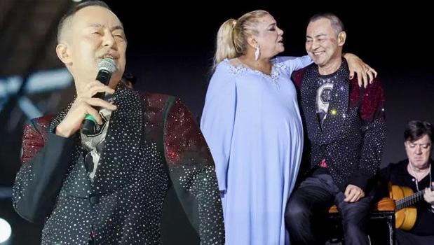İstanbul Festivali'nde Serdar Ortaç gecesi! Kibariye düeti damga vurdu)