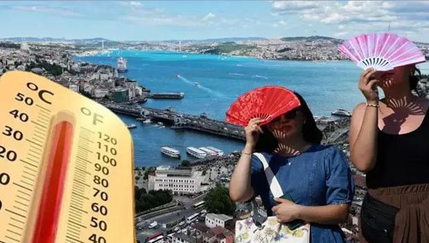 Meteoroloji'den yeni harita | Sıcaklıklar 40 dereceyi aşacak! İstanbul için kritik uyarı: Bu saatlere dikkat)