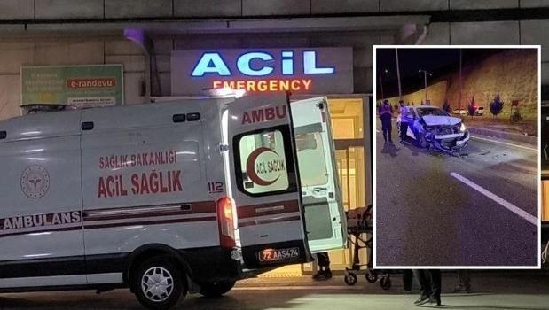 Hasankeyf Tüneli girişinde feci kaza! 12 yaralı)