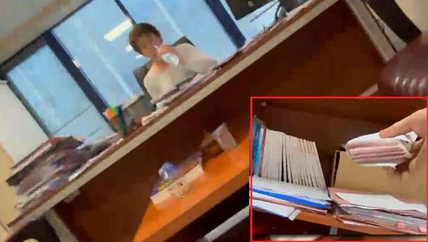 İzmit Belediyesi soruşturmasında rüşvet iddiası! Görüntüler ortaya çıktı! 'Şu araya sıkıştırdım müdürüm')
