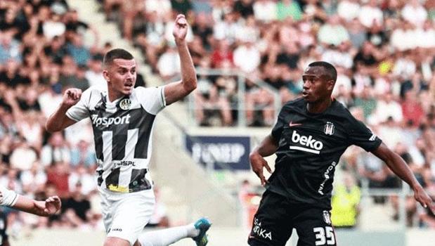 Beşiktaş avantajı kaptı! Siyah-beyazlılar Hradec Kralove'yi mağlup etti)