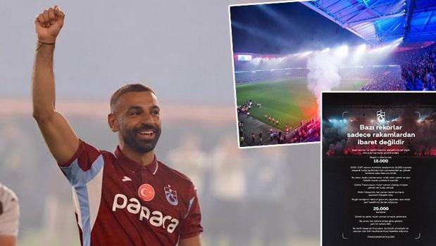 Trabzonspor'a Salah dopingi! Kombine satışlarında rekor kırıldı)