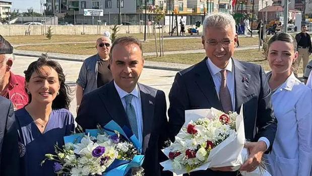 Bakan Memişoğlu ile Bakan Kacır, Tekirdağ'da hastane açılışına katıldı)