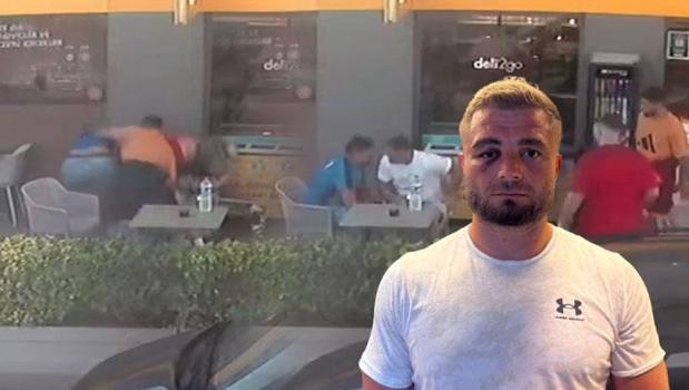 Başpehlivan Serhat Elvan'a akaryakıt istasyonunda saldırı: O anlar kamerada)