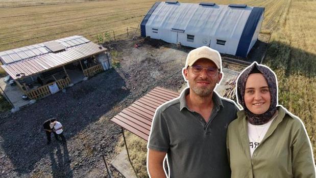 16 yıllık mesleğini bıraktı, çiftçiliğe adım attı! Şimdi süt sağıp tereyağı yapıyor)