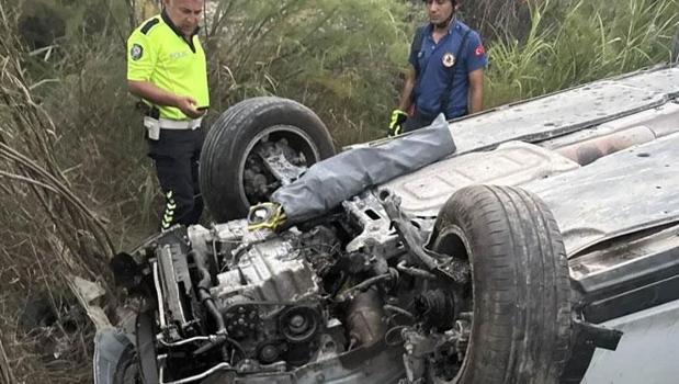 Muğla’da otomobil şarampole yuvarlandı: 1 ölü, 3 yaralı)