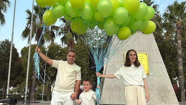 Balonlar bu kez tedavisi tamamlanan Göktuğ için uçtu)