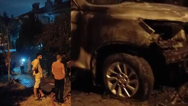 Barışma teklifini reddetti, dehşet saçtı! Önce kamyonetini ardından evini ateşe verdi)