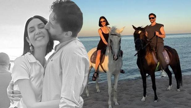 İlişkilerinin ilk yılı! Ahu Yağtu ile aşk yaşayan Bora Cengiz'den romantik kutlama)
