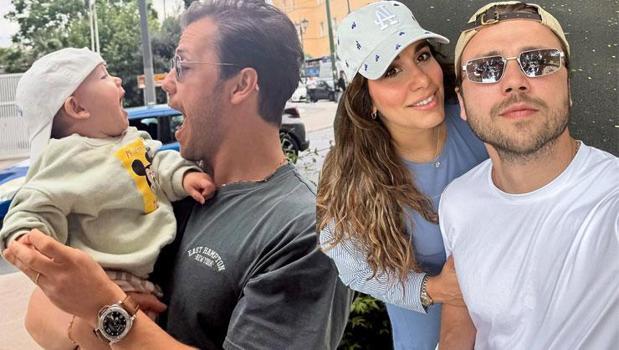 Tolga Sarıtaş’ın mutlu aile pozu! Beğeni yağdı)