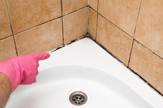 Çamaşır suyu ve kimyasala gerek yok! Banyo fayansındaki siyah küfleri ovalamadan söken sır)