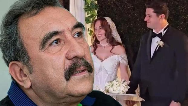 Ümit Besen''in kızı Ezgi Besen evlendi! Nikah töreninden ilk kareler geldi)