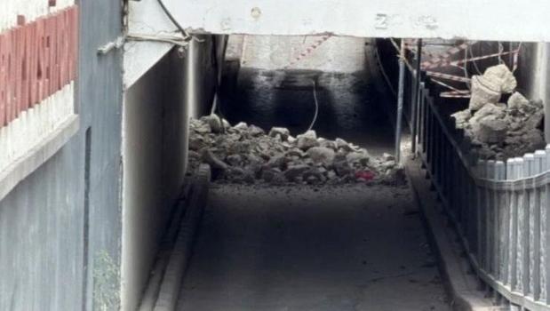 Bolu'da alt geçit ulaşıma kapatıldı)