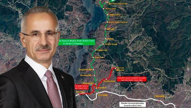 Cumhurbaşkanı kararıyla devredildi! Ümraniye-Beykoz metrosunu bakanlık yapacak)