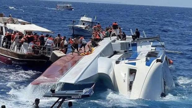 Girne'de feribot faciası | Kazaya ilişkin ön rapor bekleniyor)