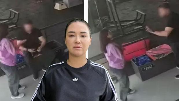 Spor salonunda dehşet! Kadın işletmeciye saldırdı)