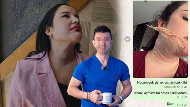 Estetik işlem sonrası ölümden döndü! 'Patlayacak gibi, nefes alamıyorum')
