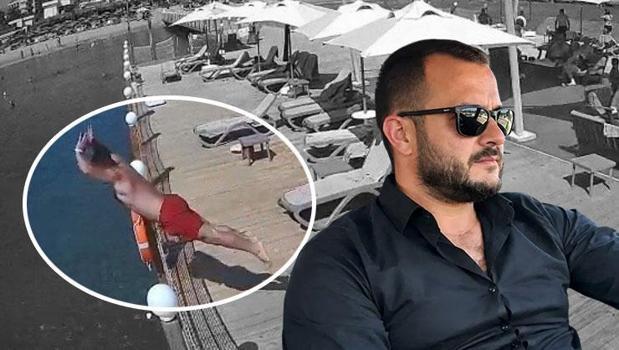 Alanya'da kahreden görüntü! Sığ suya balıklama atlayan tatilci öldü)