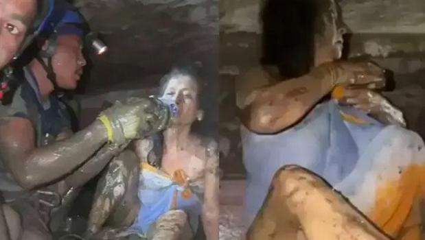 Selin yuttuğu Nepal'de mucize! Çamur dolu evinden sağ çıktı)