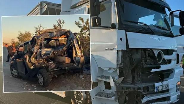 Kuzey Marmara Otoyolu’nda feci kaza! TIR, hafif ticari araca çarptı: Çok sayıda yaralı var)