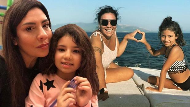 Işın Karaca'nın kızı Mia büyüdü! Son haliyle gündem oldu)