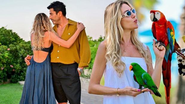 Sinem Kobal'dan yaza veda paylaşımı! Aile pozlarına beğeni yağdı)