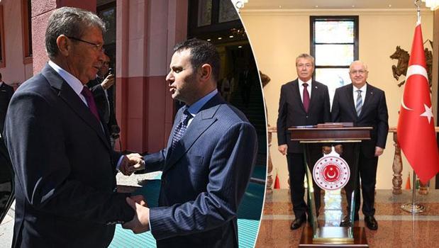 Girne'deki gemi kazası | Bakanlar Gürlek ve Güler, KKTC Başbakanı Üstel ile bir araya geldi)