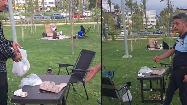 Çekirdek kabuklarını yere atan kişiye yazılan ceza şoke etti!)