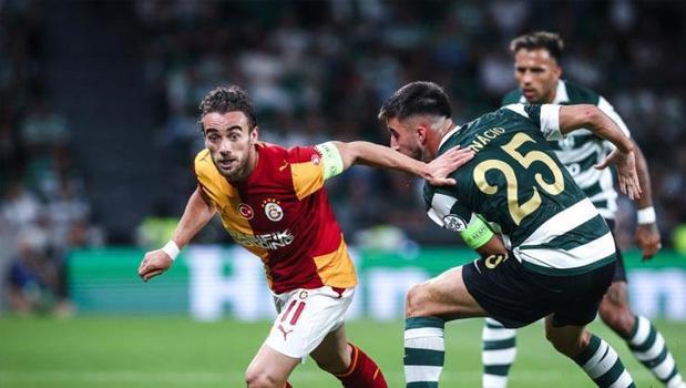 Galatasaray, Şampiyonlar Ligi'nde Sporting deplasmanında kaybetti)