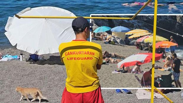 Yasak bitti, güneş yüzünü gösterdi! Akın akın o plaja koştular)