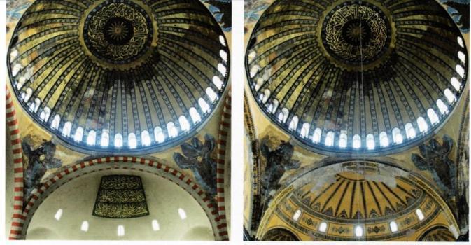 Ayasofya'nın mihrap bölümündeki kubbede çalışmalar başlıyor! Bakan Ersoy: 'Her adımı bilimsel hassasiyetle atıyoruz')